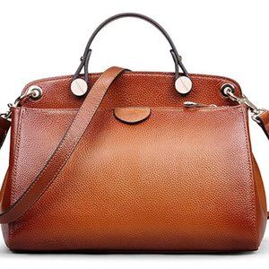 Genuine Leather Designer Handbag